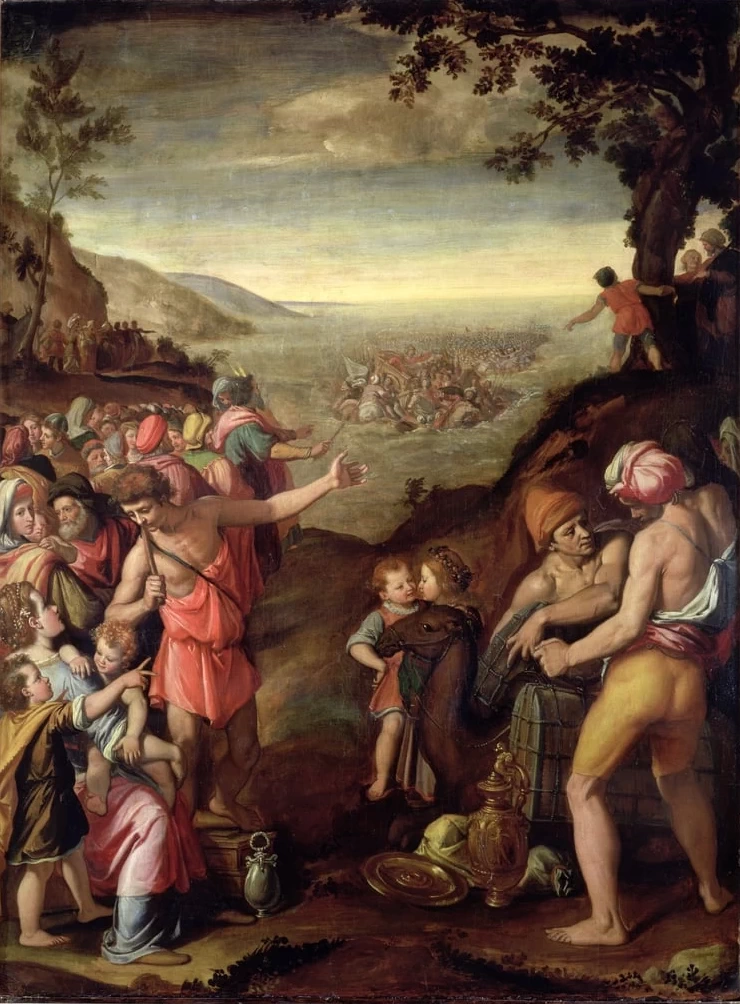 Passaggio dal mar Rosso - Palazzo Vecchio, Firenze
